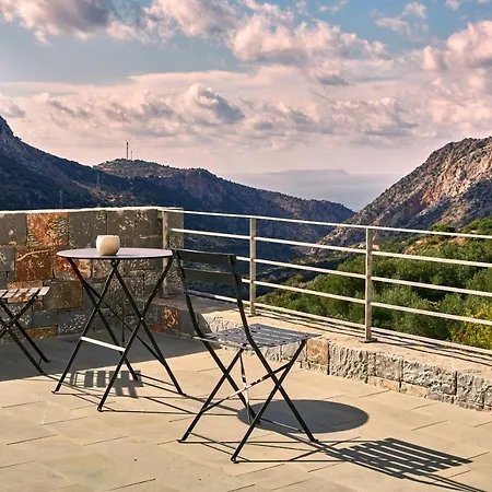 Adagio With Private Eco-friendly Heated Pool Villa Vrachasi