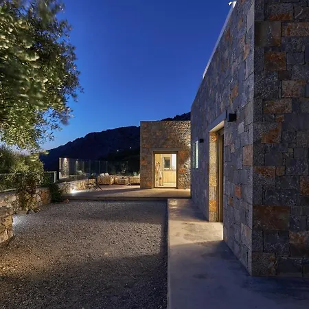 Villa Adagio With Private Eco-friendly Heated Pool Vrachasi